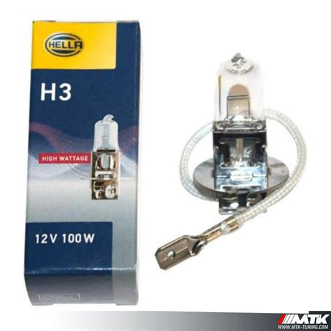 Ampoule Hella Rallye H V W