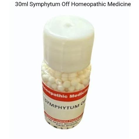 Ml Symphytum Off Homeopathic Medicine Prescription At Rs Bottle