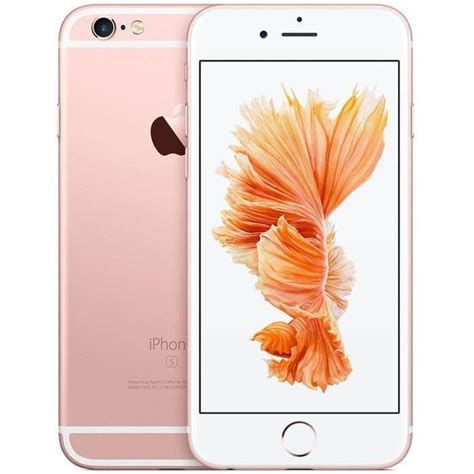 APPLE Iphone 6s 64Go Or rose Reconditionné Etat correct Cdiscount