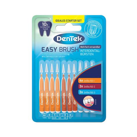 Dentek Easy Brush Szczoteczka Do Przestrzeni Mi Dzyz Bowych Szt