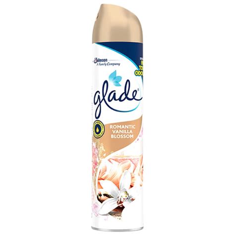 Glade Household Spray Romantic Vanilla Blossom 300ml Branded