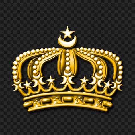 King Crown Gold Logo PNG | Citypng