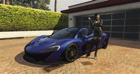 Mclaren P Mso Blue Carbon Fiber Series Gta Mods