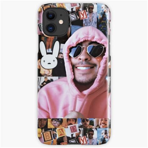 Bad Bunny Iphone Case Iphone Cover Design Pattern Rapper Etsy