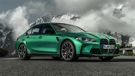 Desktop Wallpapers Bmw M3 Competition G80 2020 Green 2560x1440