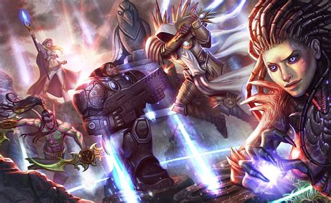 Heroes Of The Storm Tyrael Archangel Of Justice Starcraft Sarah