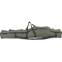 Docooler Portable Folding Fishing Rod Carrier Canvas Fishing Pole Case