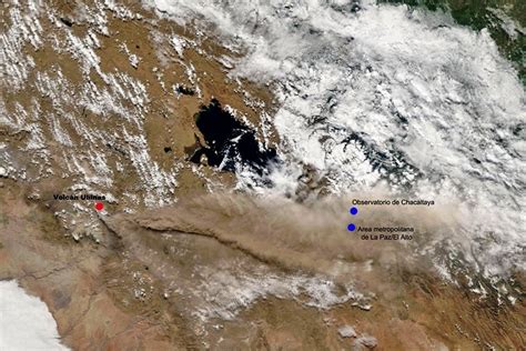 Cenizas Y Gases Del Volc N Ubinas Lleg Al Rea Metropolitana De La Paz