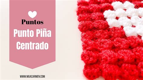 Punto piña centrado a crochet Tejer en Español YouTube