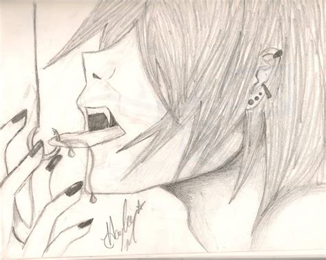 Emo Anime Drawing at GetDrawings | Free download