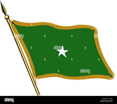 Philippine Army Brigadier General's Flag Stock Photo - Alamy