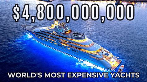 Top 10 Super Yachts In The World Youtube