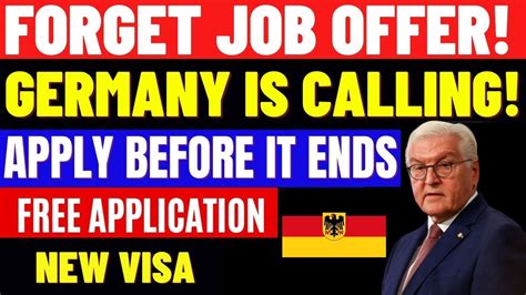 No More Job Offer Come To Germany Before Jan New Germany Job