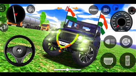 Dollar Song New Car Simulator D Mahindra Black Thar Driving