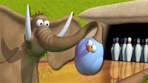 Gazoon Jungle Bowling Elephant Vs Ostrich Funny Animal Cartoons