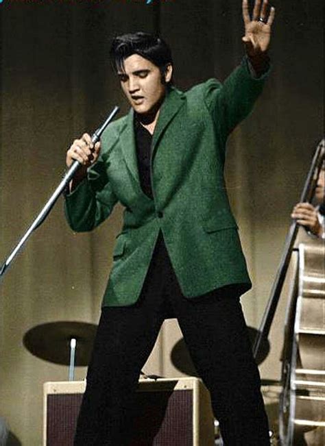 Elvis In The Green Coat