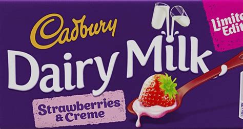 Cadburys Limited Edition Strawberries And Creme Tablet Returns