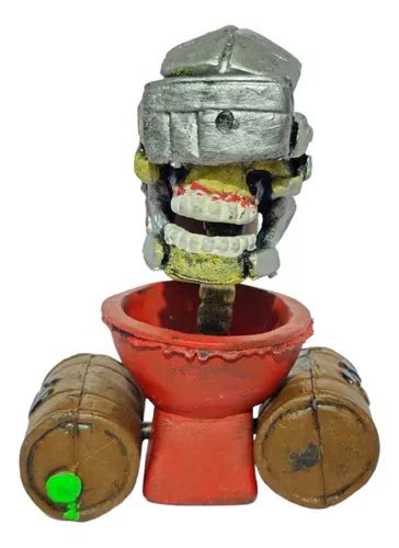 Figura Juguete Terror Calavera Taza Wc Skibidi Toilet Meses Sin Intereses