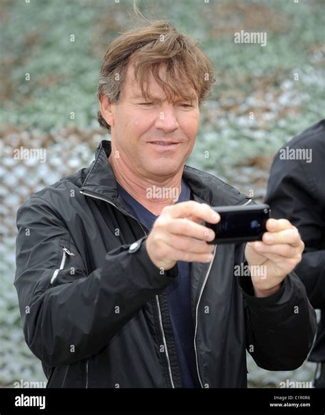 Dennis Quaid Gi Joe The Rise Of Cobra Photocall Held At Hms Belfast