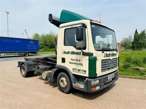 Man Tgl Ton Hook Loader For Sale Geoff Sipson Commercials Ltd