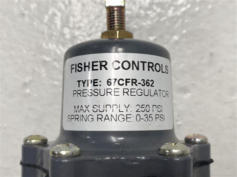 Fisher Pressure Regulator 67CFR 362