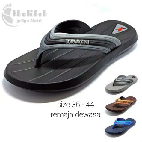 Jual SANDAL JEPIT KARET PRIA TANGGUNG DAN DEWASA INKAYNI 35 44 Shopee