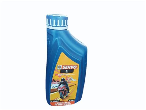 500ml Servo 4T SAE 20W 40 Bike Engine Oil Bottle Of 500 ML At Rs 380