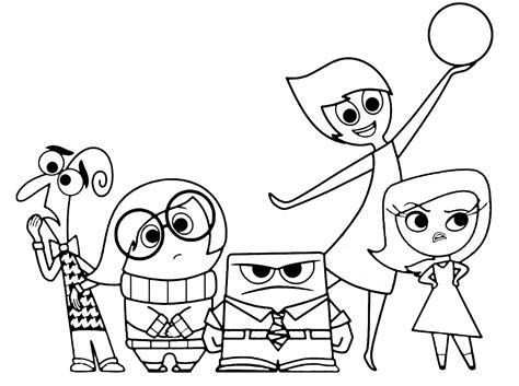 Fotos De Divertida Mente 2 Para Desenhar - Desenhos de Divertida Mente 2 Para Colorir, imprimir e pintar - Coloringlib