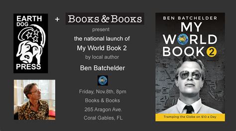 My World Book 2″ Natl Launch In Coral Gables Fl Ben Batchelder