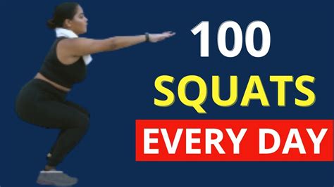 What Happens To Your Body When You Do 100 Squats Every Day Benefits