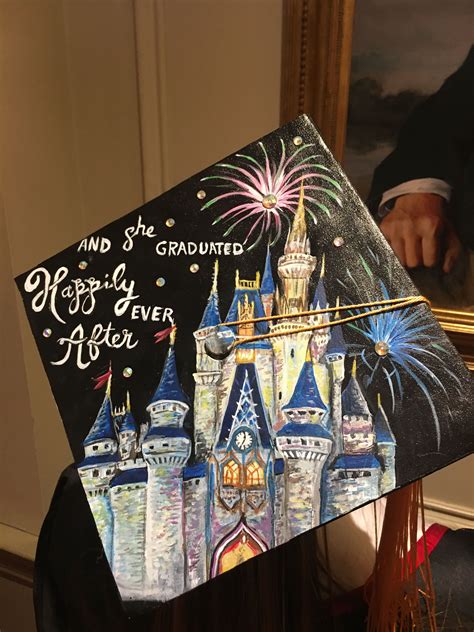 Disney Graduation Cap | Graduation cap decoration, Graduation cap decoration diy, Disney ...