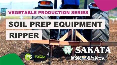 2 Soil Preparation Equipment Ripper YouTube