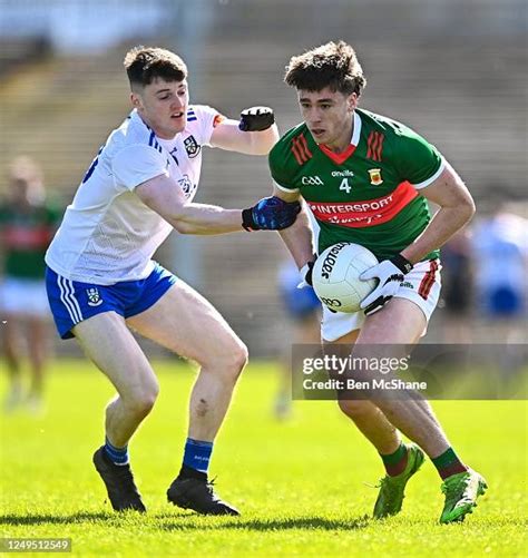 Mayo Ireland 26 March 2023 Sam Callinan Of Mayo Is Tackled By