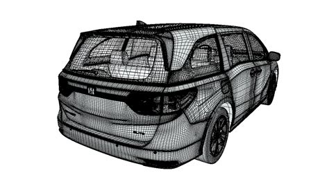 3D Honda Odyssey Elite 2024 model - TurboSquid 2167718