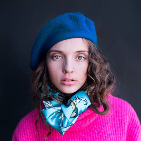 Beret Daily Classic Jasny Szary Dla Niej Nakrycia G Owy Berety