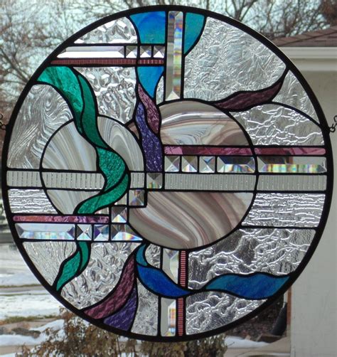 Stained Glass Window Hanging By Stevesartglass On Etsy