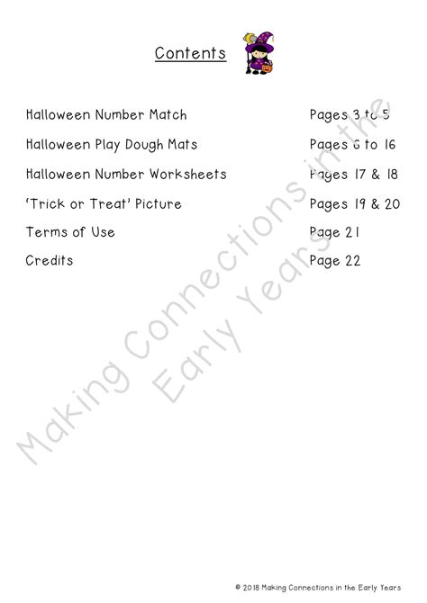 Halloween Math Number Activities Australian Teachers Marketplace