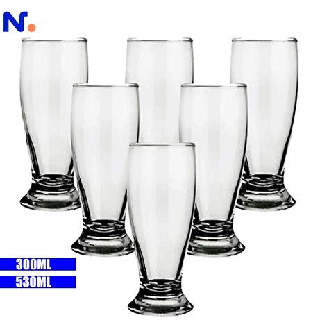 Copo De Vidro Tulipa Munich Ml E Ml Para Bebidas Cerveja E Chopp