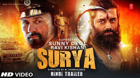 Surya Trailer Sunny Deol Ravi Kishan M Padmakumar Sunny Deol