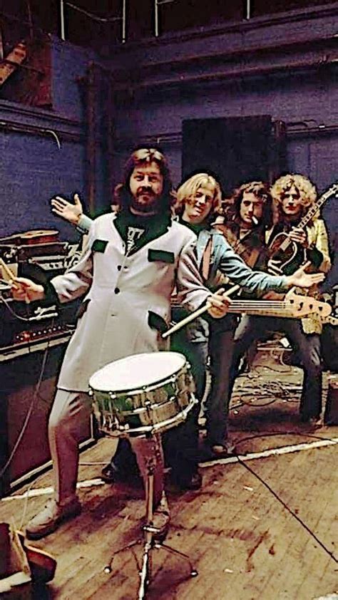 Led Zeppelin During Rehearsals For 1977 U S Tour Manticore Studios