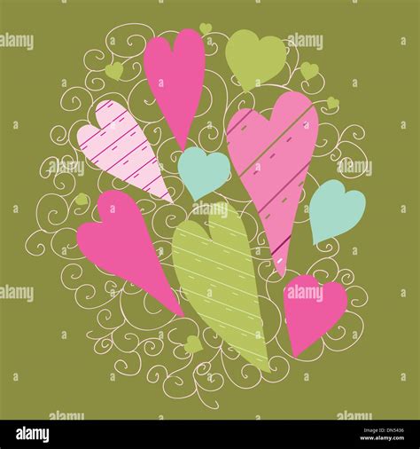 Modern Greetings Card Stock Vector Images Alamy