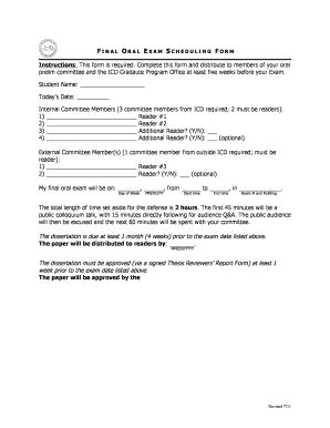 Fillable Online Cehd Umn Instructions This Form Is Required Complete