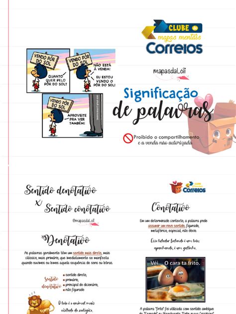 Significação de Palavras e Seus Sentidos | PDF | Direitos Autorais ...