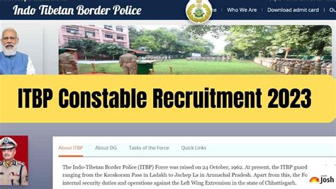 ITBP Constable Recruitment 2023 Open Rally District Wise Vacancy