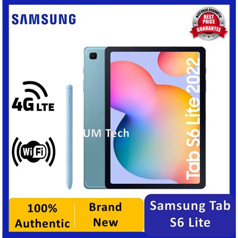 Samsung Tab S6 Lite 4g Wifi P619 Comes With S Pen 2022