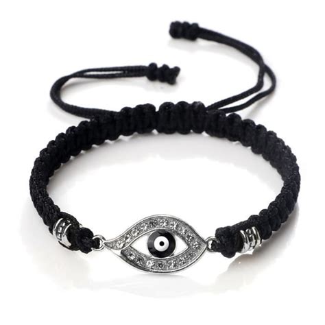 Noir Bracelet Tress Mauvais Il Turc Pour Hommes Et Femmes Cordon