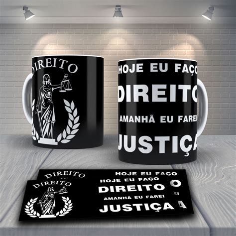 Caneca Xícara Direito Advogado Personalizada Elo7