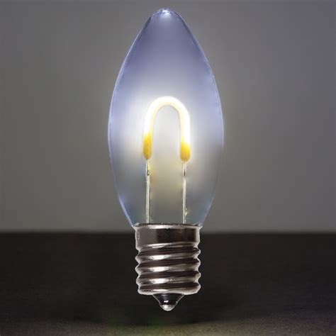 C9 Blue Shatterproof Flexfilament Led Vintage Christmas Light Bulbs