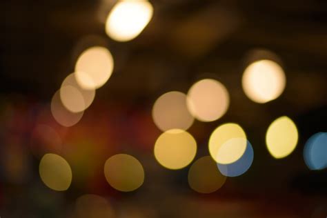 Luces Con Efecto Bokeh Foto Gratis