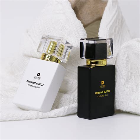 Luxury Perfume Bottle Ml Ml Square Empty Glass Perfume Atomizer